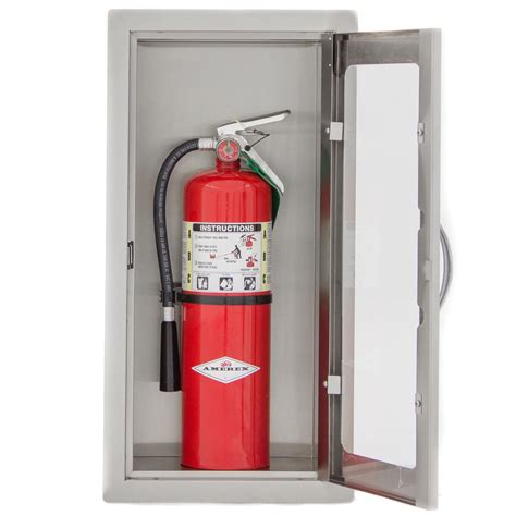 fire extinguisher stainless steel cabinets|tamper proof fire extinguisher cabinets.